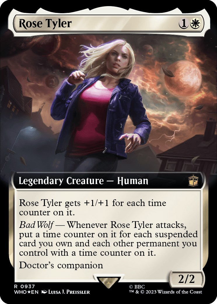 Rose Tyler (Extended Art) (Surge Foil) [Doctor Who] | Gaming Infinity