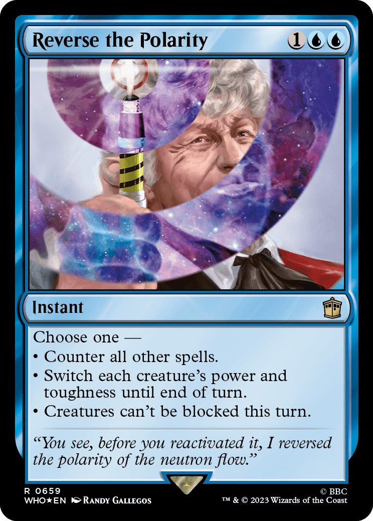 Reverse the Polarity (Surge Foil) [Doctor Who] | Gaming Infinity