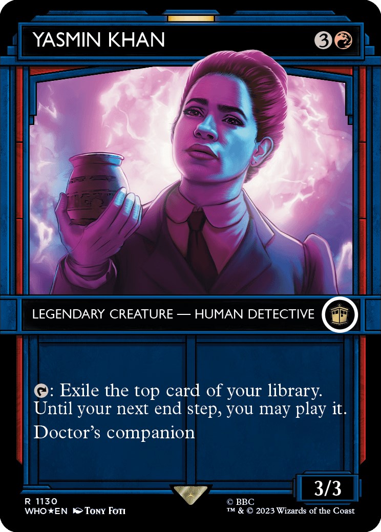 Yasmin Khan (Showcase) (Surge Foil) [Doctor Who] | Gaming Infinity