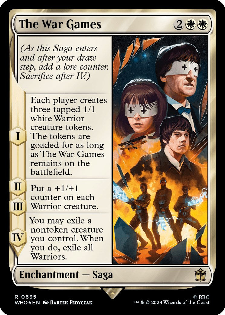 The War Games (Surge Foil) [Doctor Who] | Gaming Infinity