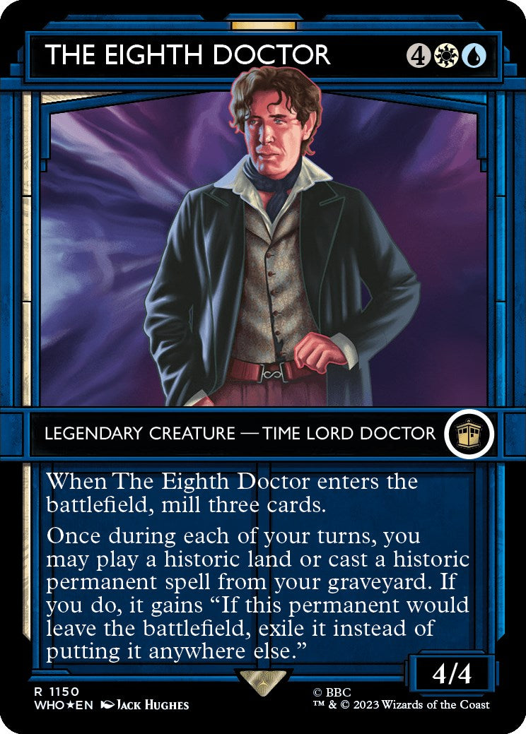 The Eighth Doctor (Showcase) (Surge Foil) [Doctor Who] | Gaming Infinity