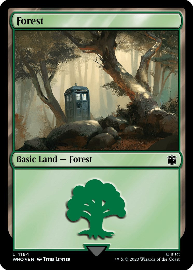 Forest (1164) (Surge Foil) [Doctor Who] | Gaming Infinity