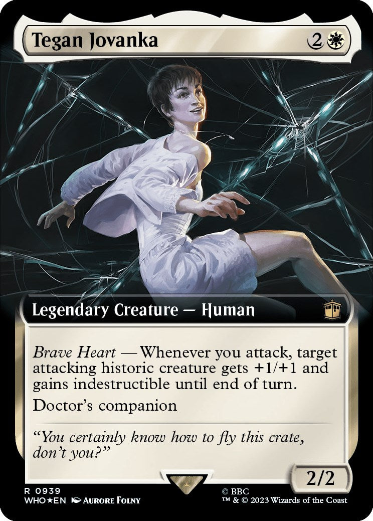 Tegan Jovanka (Extended Art) (Surge Foil) [Doctor Who] | Gaming Infinity