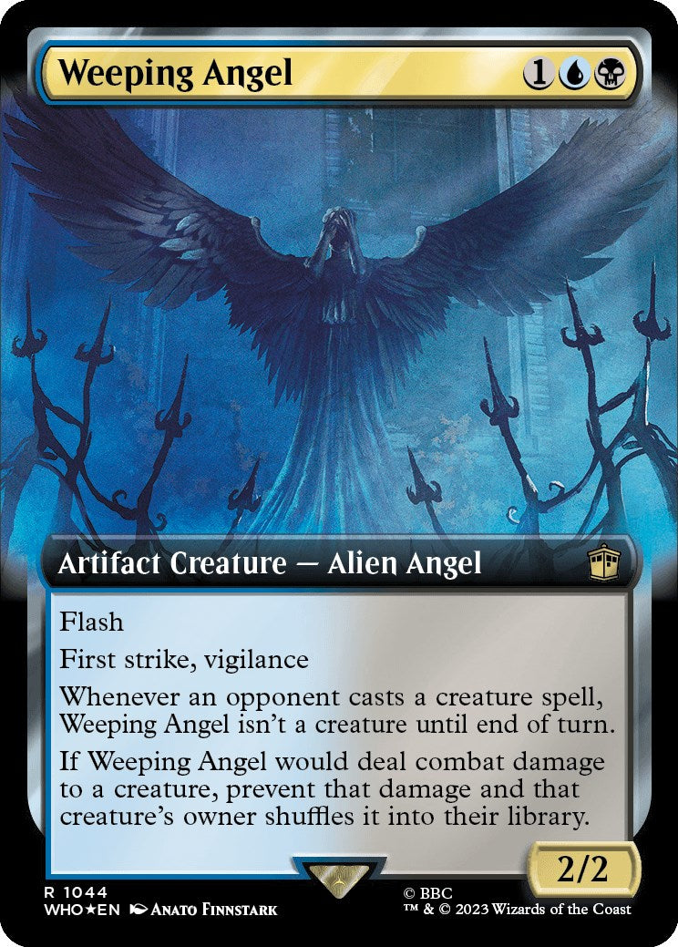 Weeping Angel (Extended Art) (Surge Foil) [Doctor Who] | Gaming Infinity