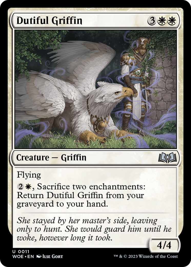 Dutiful Griffin [Wilds of Eldraine] | Gaming Infinity