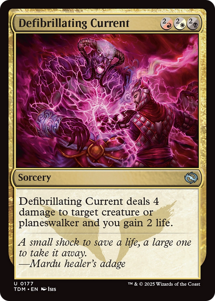 Defibrillating Current [Tarkir: Dragonstorm] | Gaming Infinity