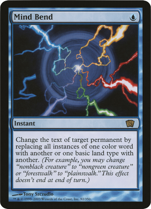 Mind Bend (Oversized) [Eighth Edition Box Topper] | Gaming Infinity