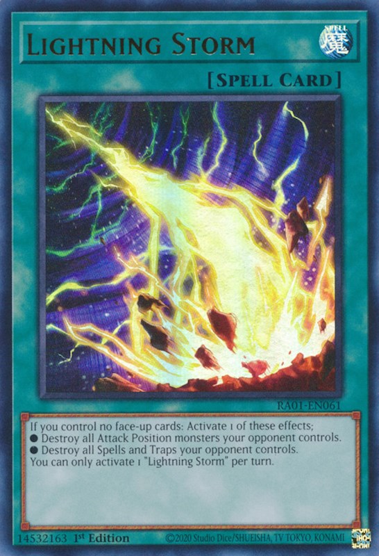 Lightning Storm [RA01-EN061] Ultra Rare | Gaming Infinity