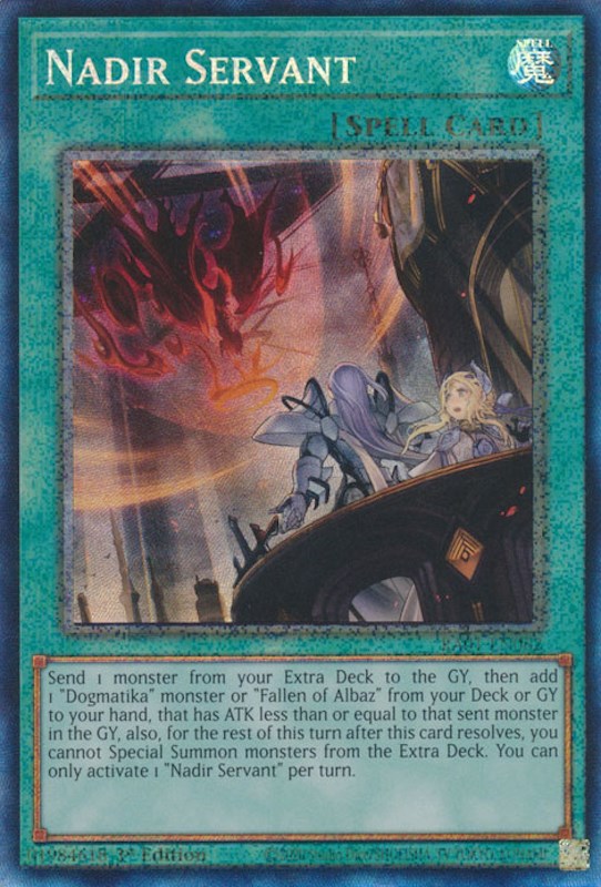 Nadir Servant [RA01-EN062] Prismatic Collector's Rare | Gaming Infinity