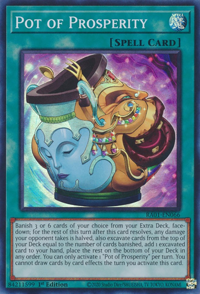 Pot of Prosperity [RA01-EN066] Super Rare | Gaming Infinity