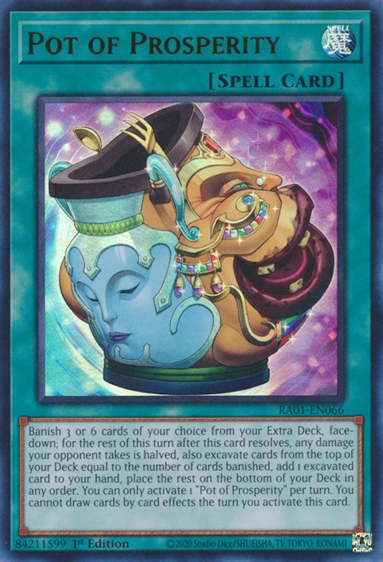 Pot of Prosperity [RA01-EN066] Ultra Rare | Gaming Infinity
