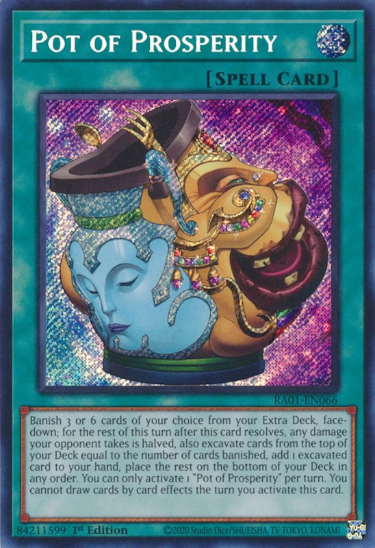 Pot of Prosperity [RA01-EN066] Secret Rare | Gaming Infinity