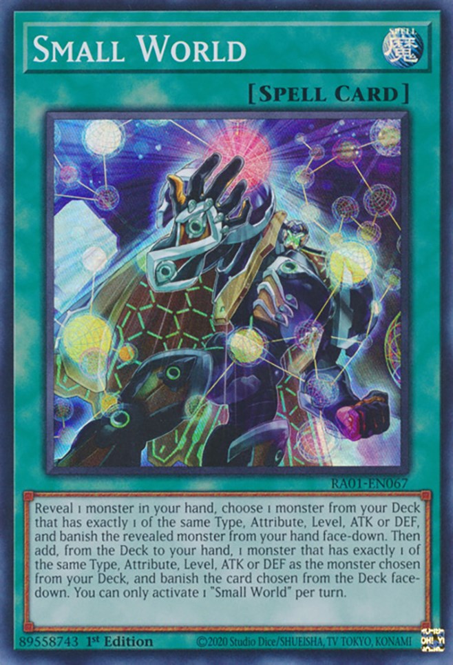 Small World [RA01-EN067] Super Rare | Gaming Infinity