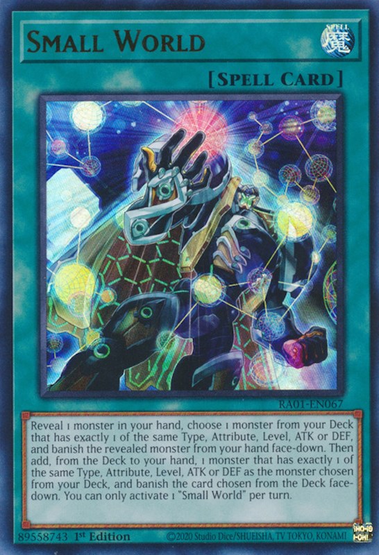 Small World [RA01-EN067] Ultra Rare | Gaming Infinity