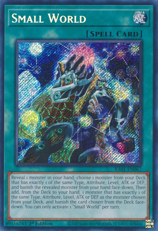 Small World [RA01-EN067] Secret Rare | Gaming Infinity