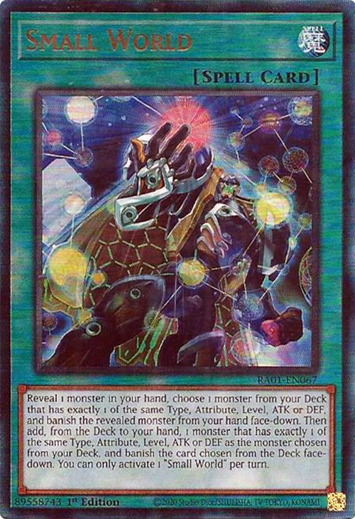 Small World [RA01-EN067] Prismatic Ultimate Rare | Gaming Infinity