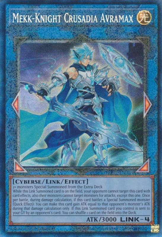 Mekk-Knight Crusadia Avramax [RA01-EN044] Prismatic Collector's Rare | Gaming Infinity
