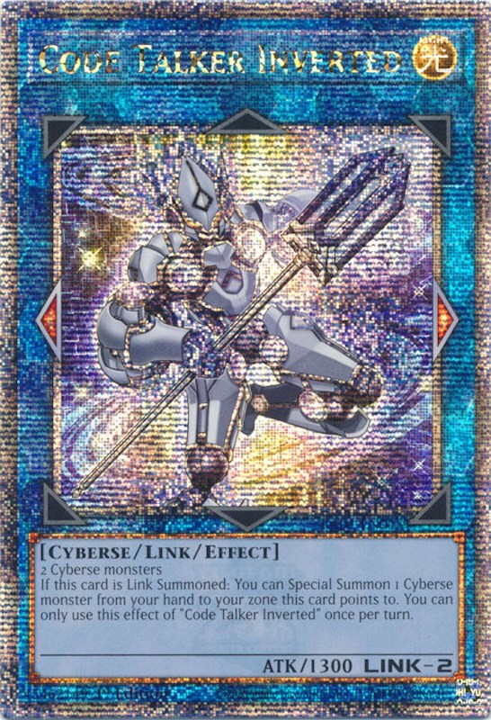 Code Talker Inverted [RA01-EN045] Quarter Century Secret Rare | Gaming Infinity