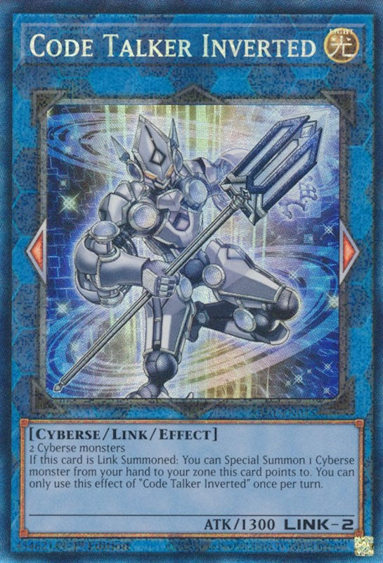 Code Talker Inverted [RA01-EN045] Prismatic Collector's Rare | Gaming Infinity