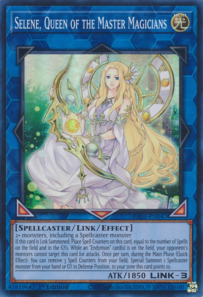 Selene, Queen of the Master Magicians [RA01-EN047] Super Rare | Gaming Infinity