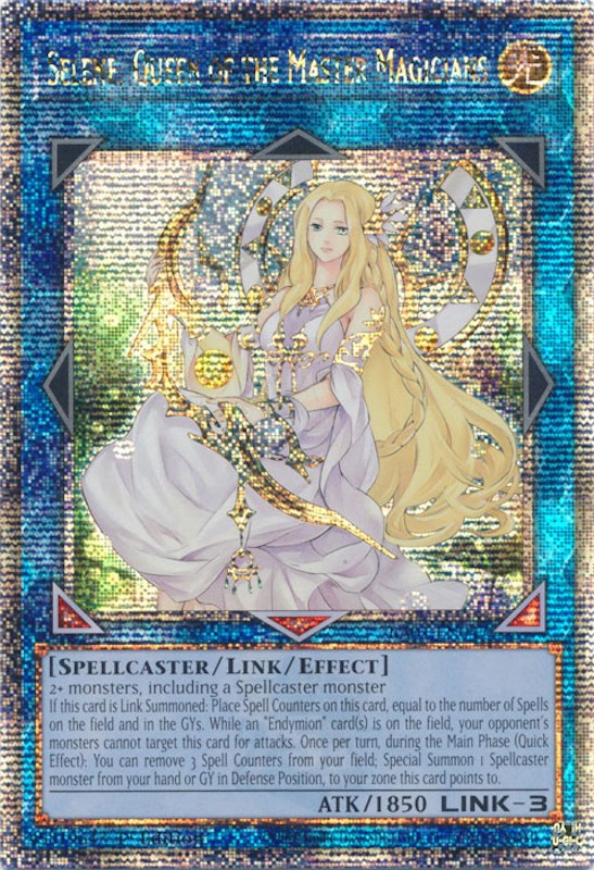 Selene, Queen of the Master Magicians [RA01-EN047] Quarter Century Secret Rare | Gaming Infinity