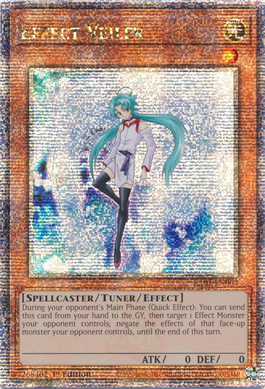 Effect Veiler [RA01-EN003] Quarter Century Secret Rare | Gaming Infinity