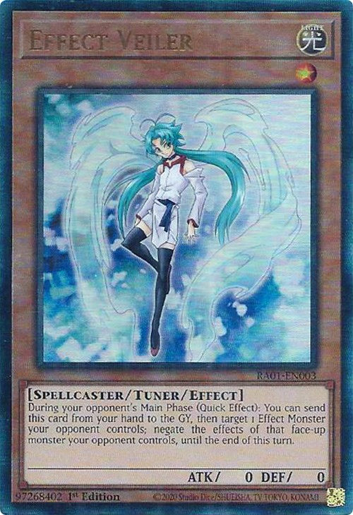 Effect Veiler [RA01-EN003] Prismatic Ultimate Rare | Gaming Infinity