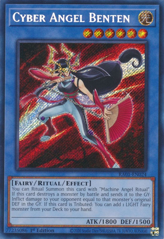 Cyber Angel Benten [RA01-EN024] Secret Rare | Gaming Infinity