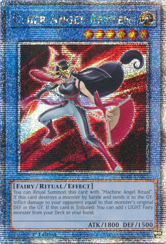 Cyber Angel Benten [RA01-EN024] Quarter Century Secret Rare | Gaming Infinity