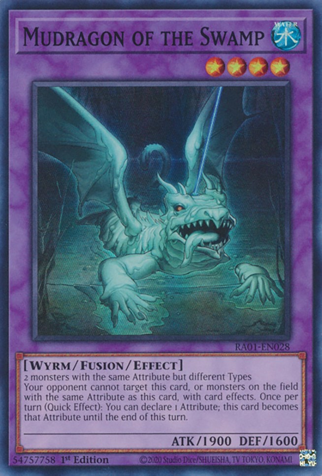 Mudragon of the Swamp [RA01-EN028] Super Rare | Gaming Infinity