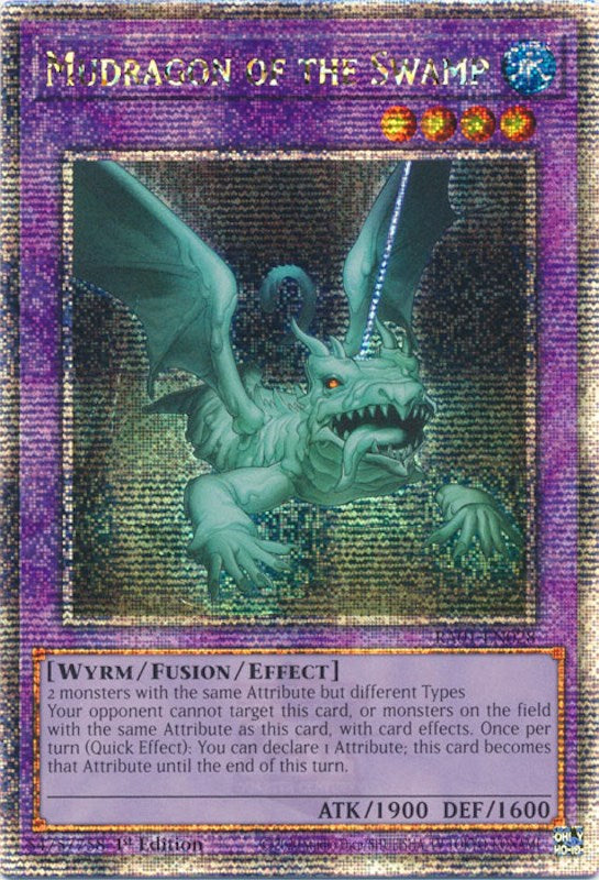 Mudragon of the Swamp [RA01-EN028] Quarter Century Secret Rare | Gaming Infinity