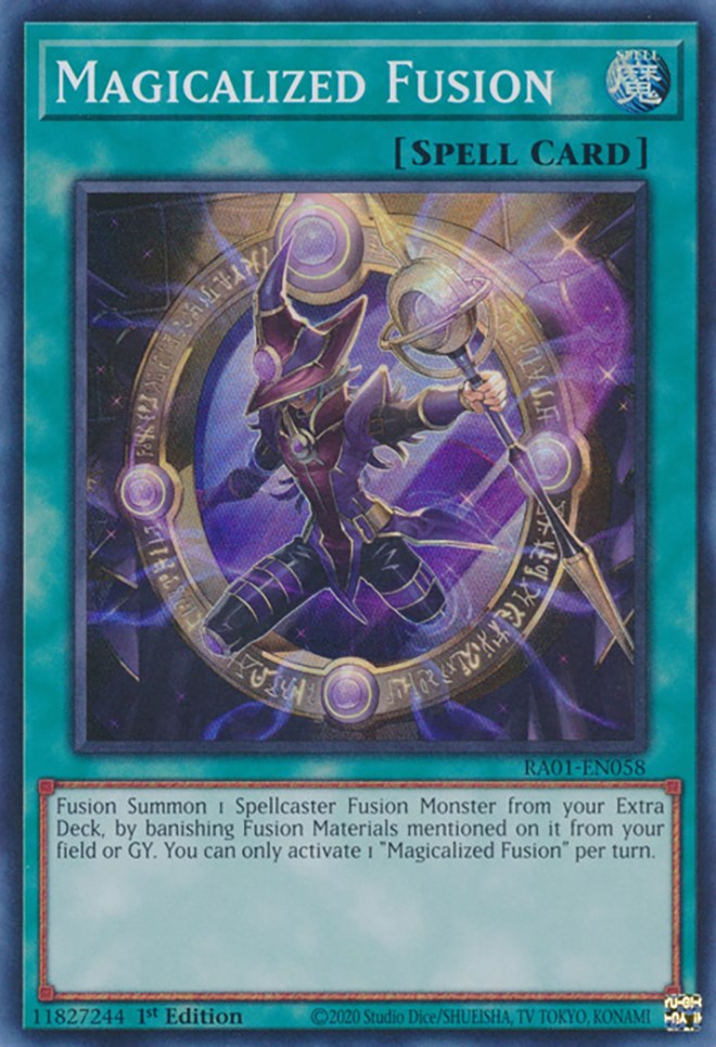 Magicalized Fusion [RA01-EN058] Super Rare | Gaming Infinity
