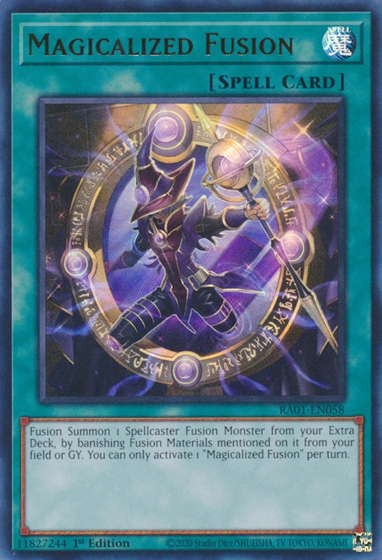 Magicalized Fusion [RA01-EN058] Ultra Rare | Gaming Infinity