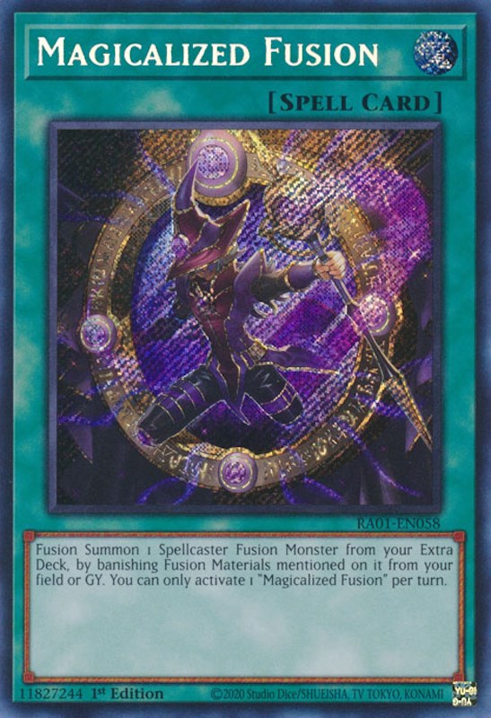 Magicalized Fusion [RA01-EN058] Secret Rare | Gaming Infinity