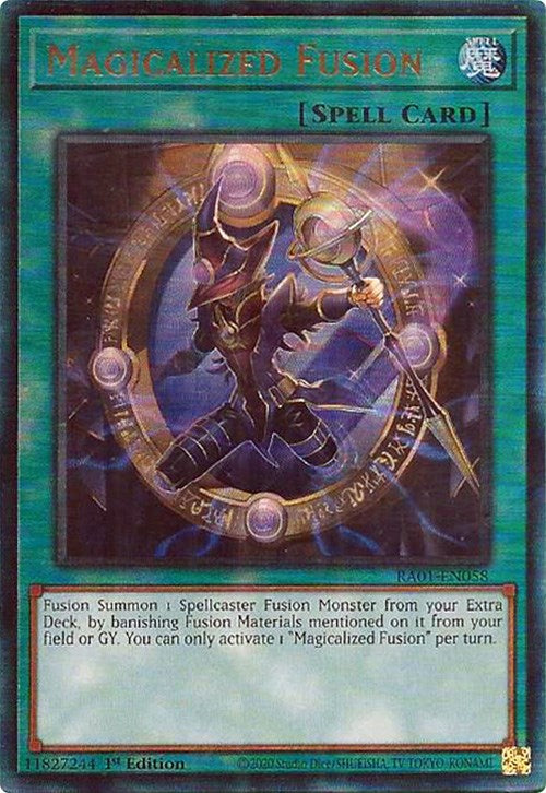 Magicalized Fusion [RA01-EN058] Prismatic Ultimate Rare | Gaming Infinity