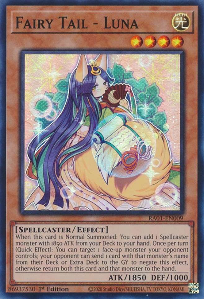 Fairy Tail - Luna [RA01-EN009] Super Rare | Gaming Infinity