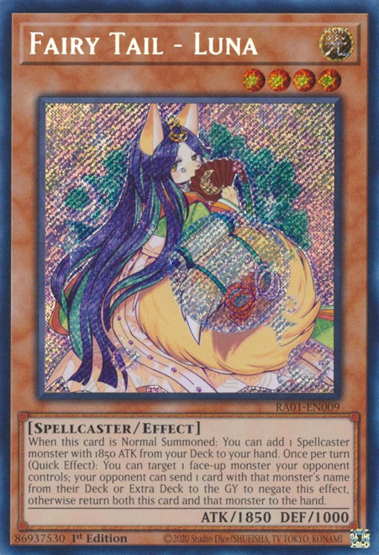 Fairy Tail - Luna [RA01-EN009] Secret Rare | Gaming Infinity