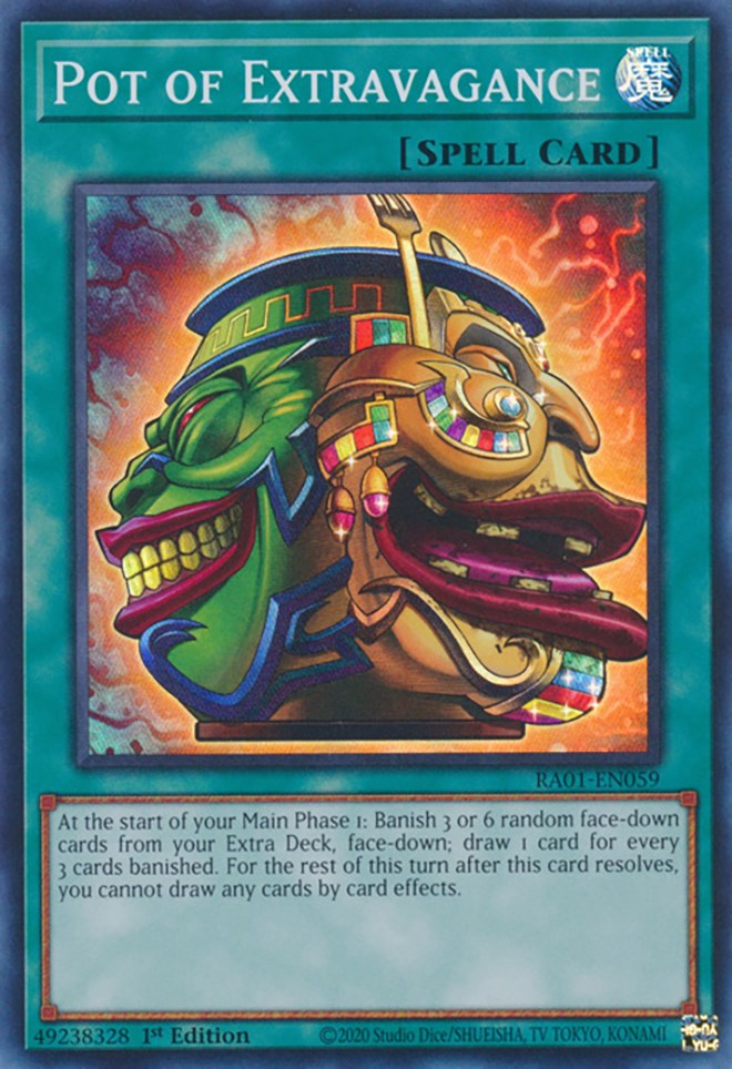Pot of Extravagance [RA01-EN059] Super Rare | Gaming Infinity