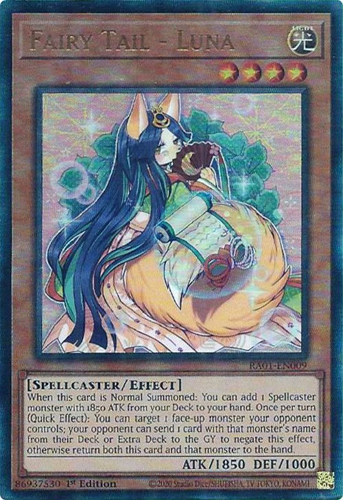 Fairy Tail - Luna [RA01-EN009] Prismatic Ultimate Rare | Gaming Infinity