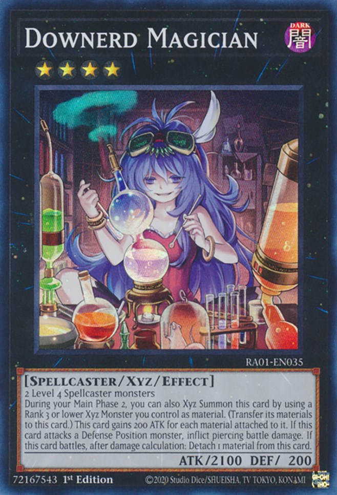 Downerd Magician [RA01-EN035] Super Rare | Gaming Infinity