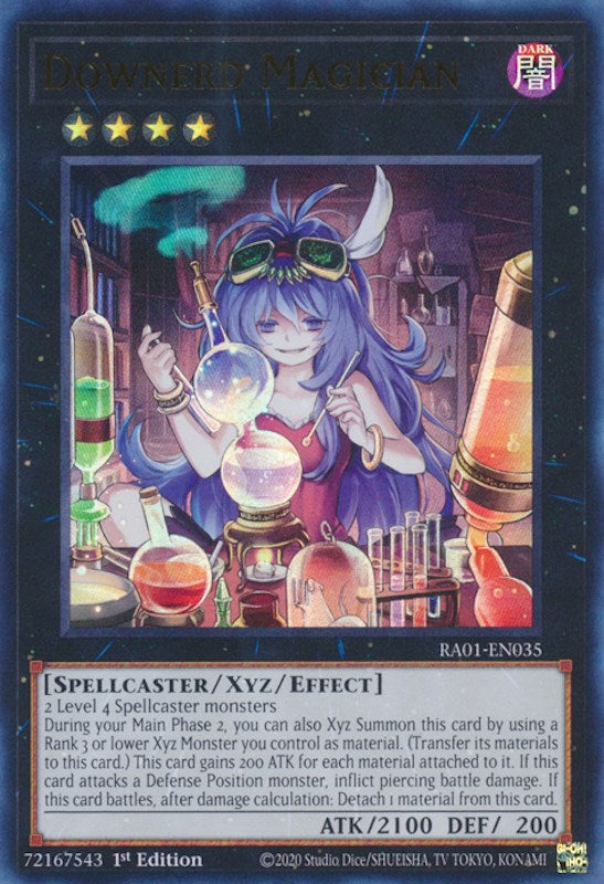 Downerd Magician [RA01-EN035] Ultra Rare | Gaming Infinity