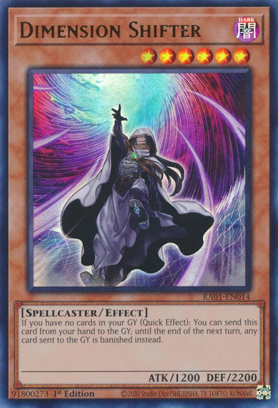 Dimension Shifter [RA01-EN014] Ultra Rare | Gaming Infinity