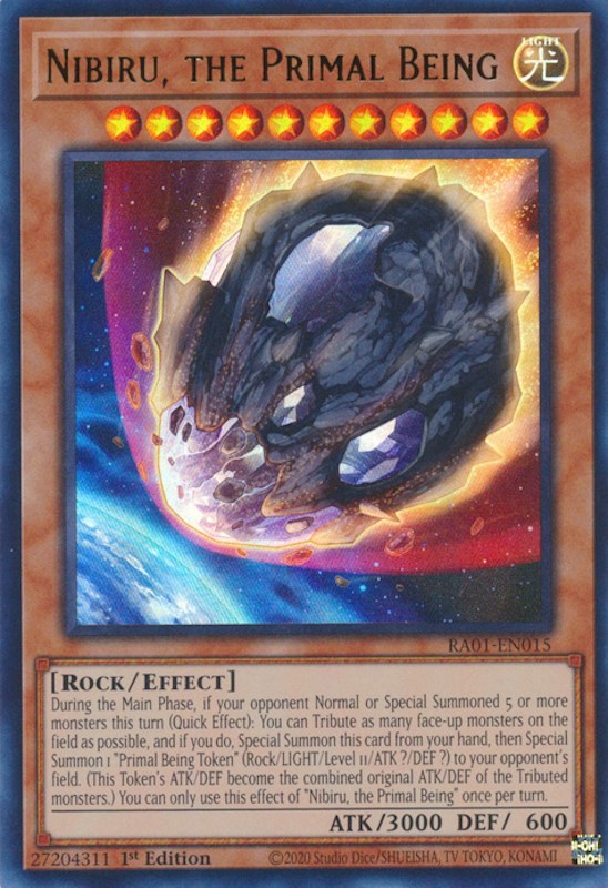Nibiru, the Primal Being [RA01-EN015] Ultra Rare | Gaming Infinity