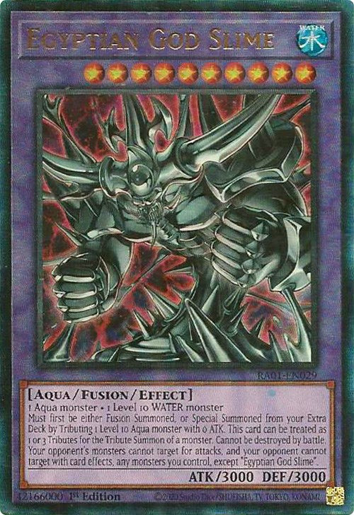 Egyptian God Slime [RA01-EN029] Prismatic Ultimate Rare | Gaming Infinity