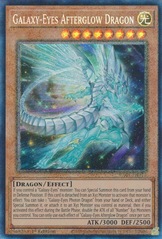 Galaxy-Eyes Afterglow Dragon [RA01-EN017] Prismatic Collector's Rare | Gaming Infinity