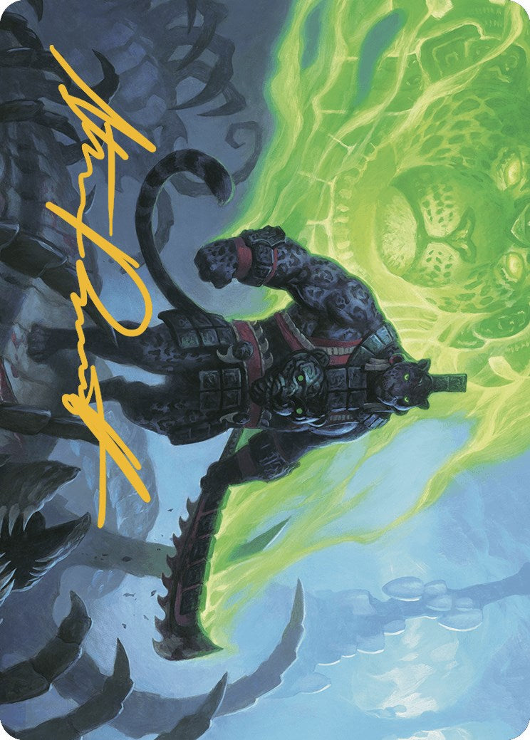 Malamet Veteran Art Card (Gold-Stamped Signature) [The Lost Caverns of Ixalan Art Series] | Gaming Infinity