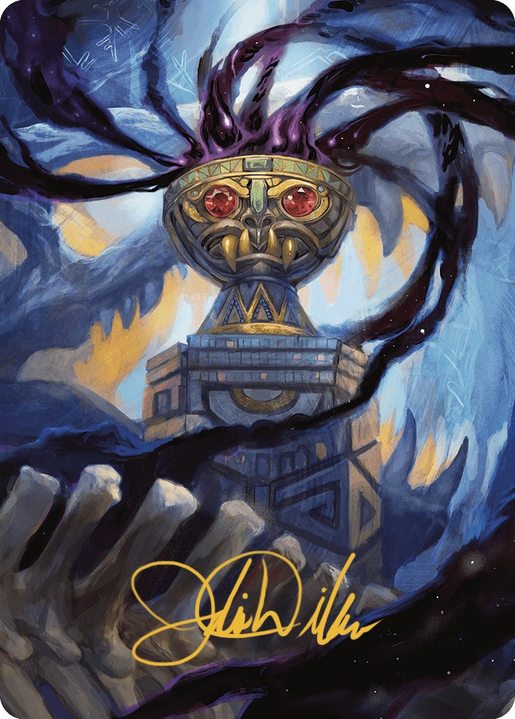 Chalice of the Void Art Card (Gold-Stamped Signature) [The Lost Caverns of Ixalan Art Series] | Gaming Infinity