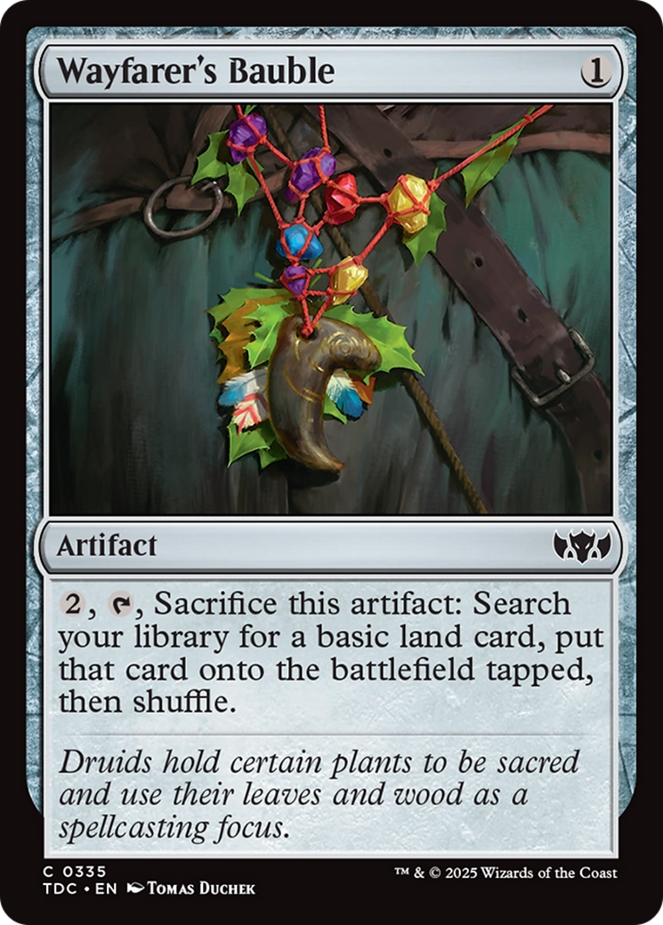 Wayfarer's Bauble [Tarkir: Dragonstorm Commander] | Gaming Infinity