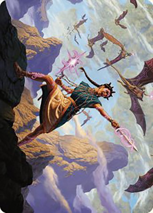 Warden of the Inner Sky Art Card [The Lost Caverns of Ixalan Art Series] | Gaming Infinity