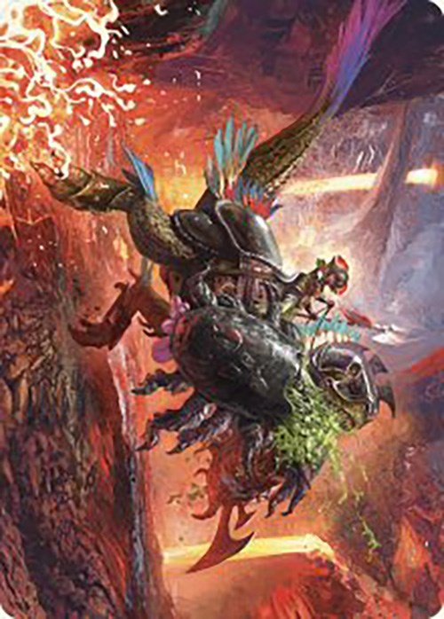 Triumphant Chomp Art Card [The Lost Caverns of Ixalan Art Series] | Gaming Infinity